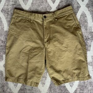 GAP Tan Flat Front Shorts Versatile Style